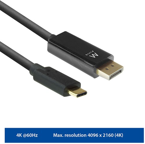 ACT USB-C naar DisplayPort kabel 2,0 meter-2