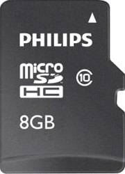 Philips | MicroSDHC | 8 GB | Class 10