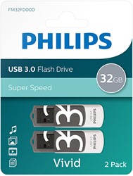 Philips | USB Stick | 32 GB | USB 3.0 | Vivid | 2 Stuks