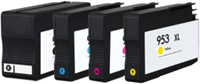 953 XL | 4 Pack | Huismerk | Cartridges voor HP