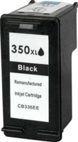 350 XL | 1x Zwart | Huismerk | Cartridge voor HP