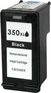 350 XL | 1x Zwart | Huismerk | Cartridge voor HP