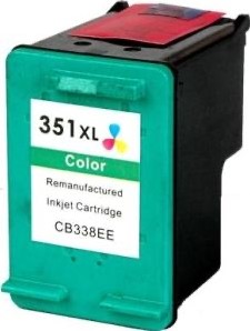 351 XL | 1x Kleur | Huismerk | Cartridges voor HP