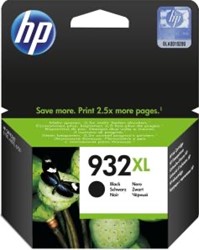 932 XL | 1x Zwart | Origineel | Cartridge voor HP