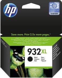 932 XL | 1x Zwart | Origineel | Cartridge voor HP