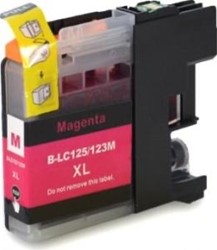 LC-123 | 1x Magenta | Huismerk | Cartridges voor Brother