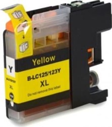 LC-125 XL | 1x Geel | Huismerk | Cartridges voor Brother