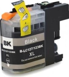LC-127 XL | 1x Zwart | Huismerk | Cartridges voor Brother