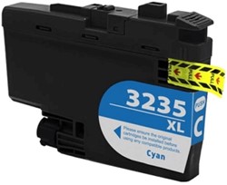 LC-3235XL | 1x Cyaan | Huismerk Cartridges voor Brother