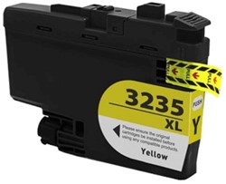 LC-3235XL | 1x Geel | Huismerk Cartridges voor Brother