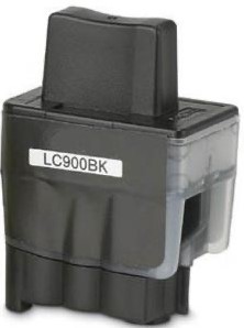 LC-900 | 1x Zwart | Huismerk | Cartridges voor Brother