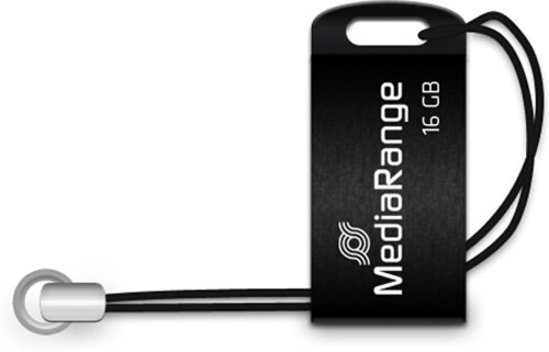 MediaRange | USB Stick | Nano | 16 GB | USB 2.0 | Metaal
