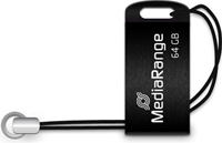 MediaRange | USB Stick | Nano | 64 GB | USB 2.0 | Metaal