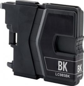 LC-985 | 1x Zwart | Huismerk | Cartridges voor Brother