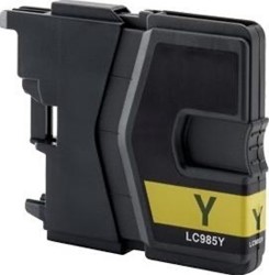 LC-985 | 1x Geel | Huismerk | Cartridges voor Brother