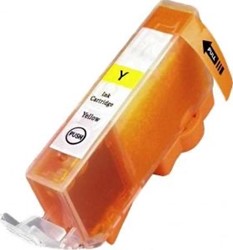 CLI-521 | 1x Geel | Huismerk | Cartridges voor Canon