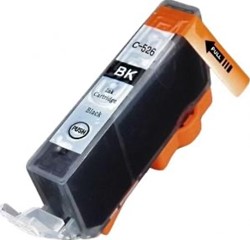 CLI-526 | 1x Zwart | Huismerk | Cartridges voor Canon