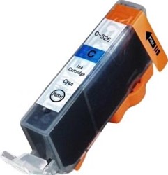CLI-526 | 1x Cyaan | Huismerk | Cartridges voor Canon
