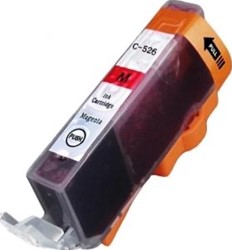 CLI-526 | 1x Magenta | Huismerk | Cartridges voor Canon