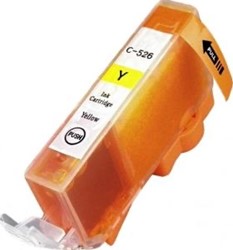 CLI-526 | 1x Geel | Huismerk | Cartridges voor Canon