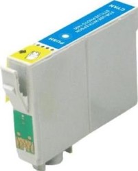 T0712 | 1x Cyaan | Huismerk | Cartridges voor Epson