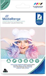 MediaRange | Foto Papier | Hoog Glanzend | 10x15 cm | 220 gr/m2 | 50 vel