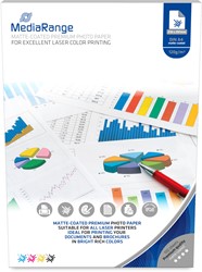 MediaRange | Laser Papier | Mat | A4 | 120 gr/m2 | 100 vel