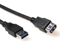 USB 3.0 verlengkabel USB A male - USB A female 2.00m