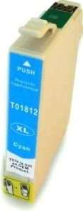 18 XL | 1x Cyaan | Huismerk | Cartridges voor Epson