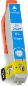 24 XL | 1x Cyaan | Huismerk | Cartridges voor Epson