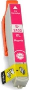 24 XL | 1x Magenta | Huismerk | Cartridges voor Epson