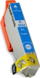 26 XL | 1x Cyaan | Huismerk | Cartridges voor Epson