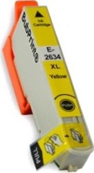 26 XL | 1x Geel | Huismerk | Cartridges voor Epson