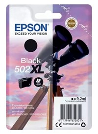 502 XL | 1x Zwart | Origineel | Cartridges voor Epson