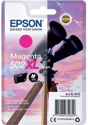 502 XL | 1x Magenta | Origineel | Cartridges voor Epson