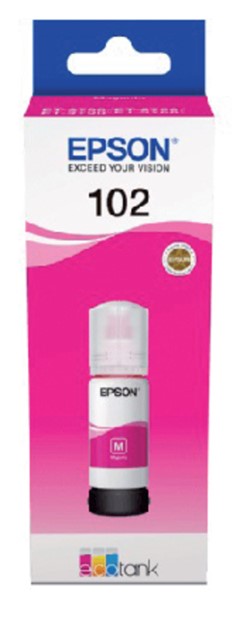102 | 1x Magenta | Origineel | Cartridges voor Epson
