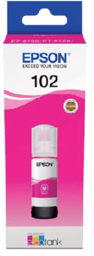 102 | 1x Magenta | Origineel | Cartridges voor Epson