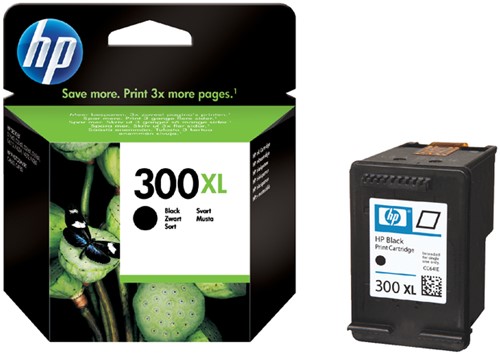 300 XL | 1x Zwart | Origineel | Cartridges voor HP