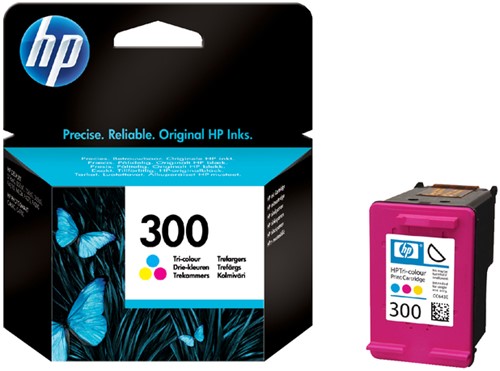 300 | 1x Kleur | Origineel | Cartridges voor HP