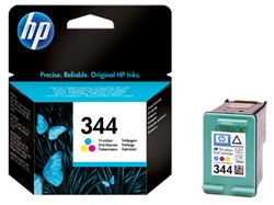 344 | 1x Kleur  | Origineel | Cartridges voor HP