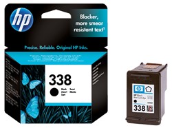 338 | 1x Zwart  | Origineel | Cartridges voor HP