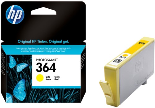 364 | 1x Geel  | Origineel | Cartridges voor HP