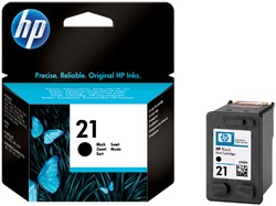 21 | 1x Zwart  | Origineel | Cartridges voor HP