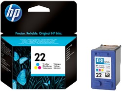 22 | 1x Kleur  | Origineel | Cartridges voor HP