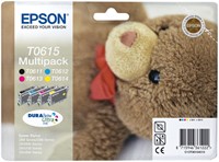 T0615 | 4 Pack | Origineel | Cartridges voor Epson