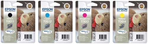 T0611 | 1x Zwart | Origineel | Cartridges voor Epson-2