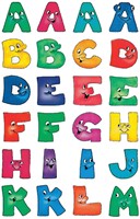 Etiket HERMA 4194 28mm letters a-z gezichten 48stuks