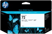72 | 1x Foto Zwart  | Origineel | Cartridges voor HP