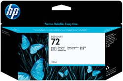 72 | 1x Foto Zwart  | Origineel | Cartridges voor HP