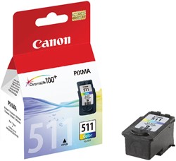 CL-511 | 1x Kleur | Origineel | Cartridges voor Canon